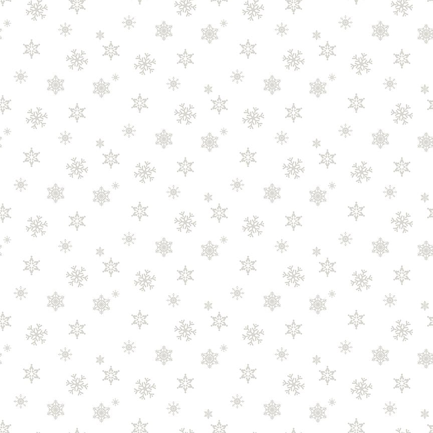 More Christmas Wishes - White Snowflake