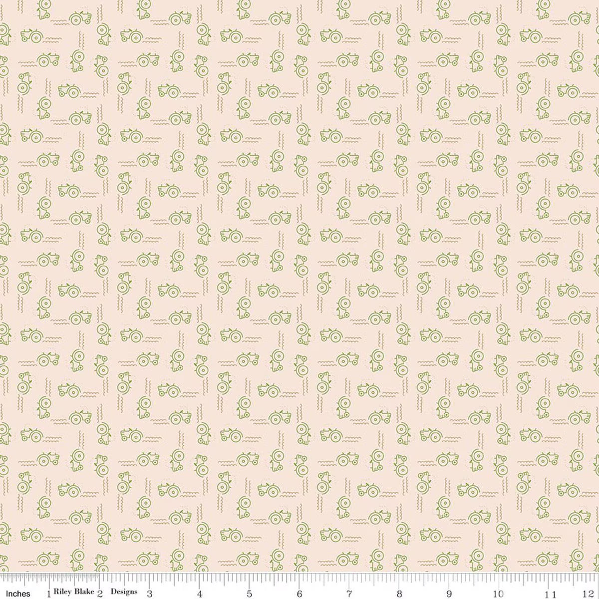 Farmer's Daughter Tractors Background Thyme