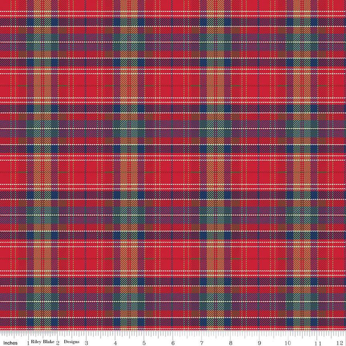 More Christmas Wishes - Red Plaid