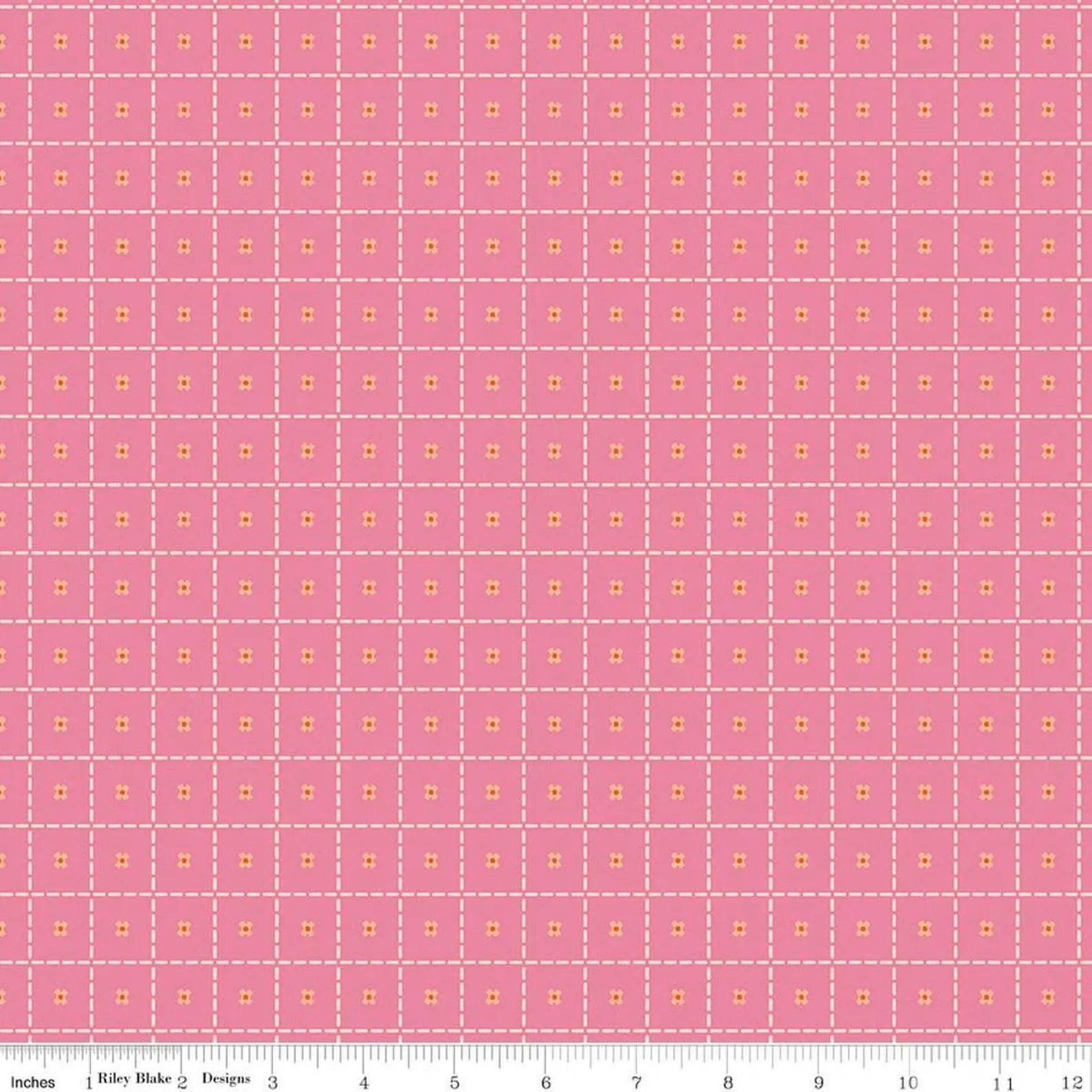 Patchwork Stitches Pink