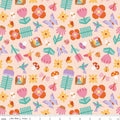 Patchwork Main Peach
